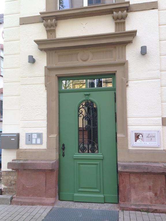 Boardinghouse Luise 5 Leilighet Heidelberg Eksteriør bilde